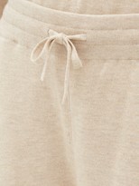 Thumbnail for your product : Jil Sander Ribbed-cuff Cashmere-blend Track Pants - Beige