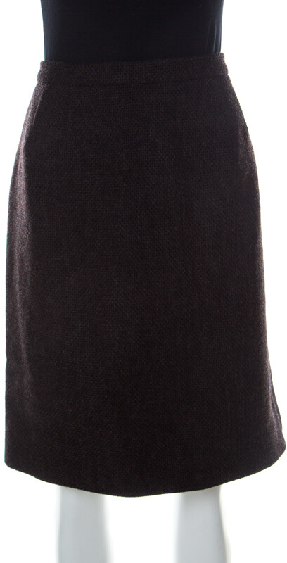 tweed chanel suit 38