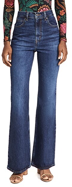 Levi's Women's 70s High Flare Jeans, Take It Out, Blue, 24 at