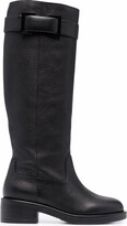 Thumbnail for your product : Sergio Rossi Prince leather knee-high boots