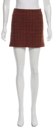 Joseph Mini Tweed Skirt