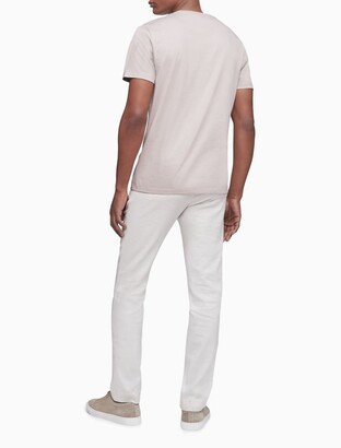 modern stretch slim fit linen blend chino pants