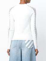 Thumbnail for your product : Alexander Wang cut-out detail jumper