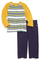 Thumbnail for your product : Splendid Stripe T-Shirt & Sweatpants (Baby Boys)