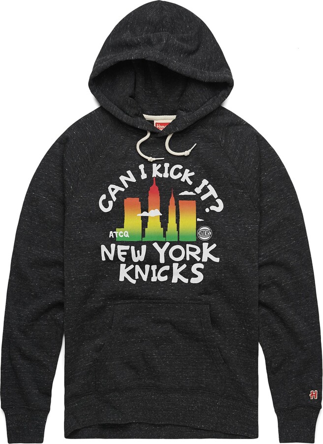 HOMAGE Men's New York Knicks Black 'Can I Kick It' Hoodie, Small