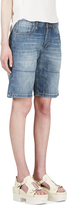 Thumbnail for your product : Marni Blue Denim Panelled Shorts