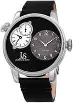 Thumbnail for your product : Joshua & Sons Men's Leather Watch
