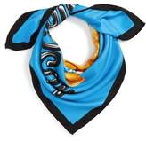 Thumbnail for your product : Moschino Bear Print Silk Scarf