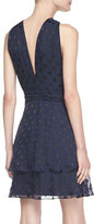 Thumbnail for your product : Diane von Furstenberg Star-Patterned Halter A-Line Dress