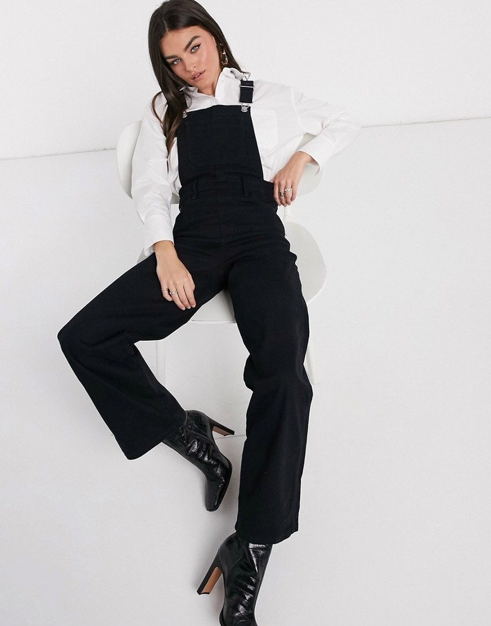 high waist overall pants