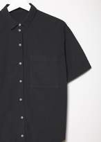 Thumbnail for your product : Save Khaki La Garçonne x Oversized Short Sleeve Shirt Black