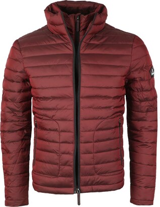 Superdry Mens Double Zip Fuji Jacket in Dark Red (X-Small) - ShopStyle