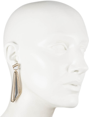 Alexis Bittar Crystal Dangling Spoked Post Earring