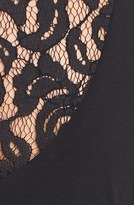 Thumbnail for your product : Ellen Tracy Embellished Lace Back Crepe Dress