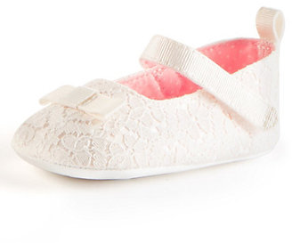Marks and Spencer Baby Christening Cross Bar Shoes