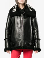 Thumbnail for your product : Balenciaga Le Bombardier leather jacket