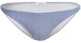 Onia Ashley Striped Bikini Bottom