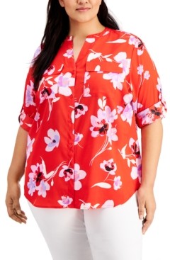 calvin klein plus size shirts