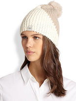 Thumbnail for your product : UGG Cambridge Lamb Shearling Pom-Pom Knit Hat