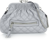 Thumbnail for your product : Marc Jacobs Little Stam quilted metallic leather shoulder bag