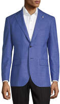 Thumbnail for your product : Lubiam Wool, Silk, & Linen-Blend Sport Coat