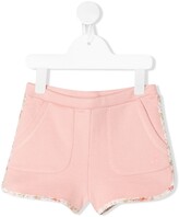 Thumbnail for your product : Bonpoint Floral Trim Shorts