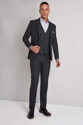 Moss Bros Skinny Fit Charcoal Jacket