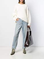 Thumbnail for your product : Genny oversized ribbed knit sweater