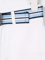 Thumbnail for your product : Ralph Lauren Kids striped belted shorts
