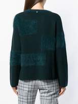 Thumbnail for your product : Lorena Antoniazzi faux-fur embellished jumper