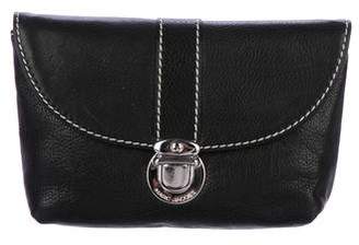 Marc Jacobs Leather Flap Pouch