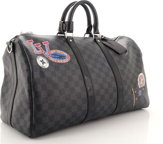 Louis Vuitton, Bags, Lv Keepall Boudiller 55 Damier Graphite