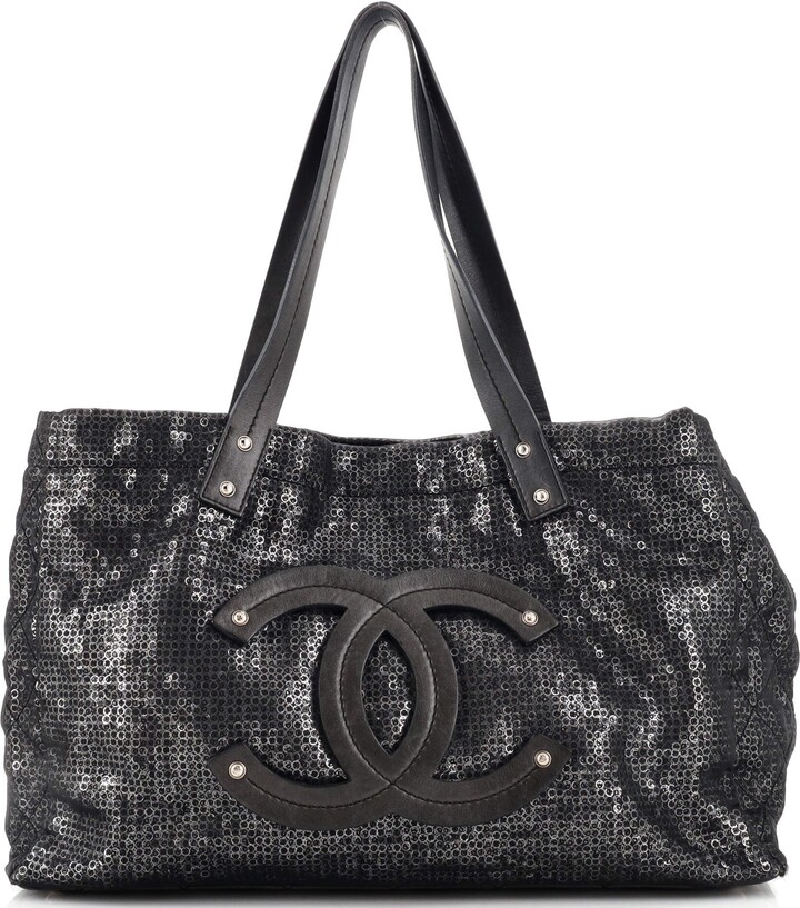 Chanel Pre-owned Women's Leather Tote Bag - Black - One Size