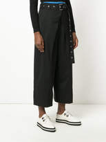 Thumbnail for your product : Proenza Schouler cropped wide-leg trousers