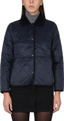 Barbour Long-Sleeved Quilted Down Jacket
