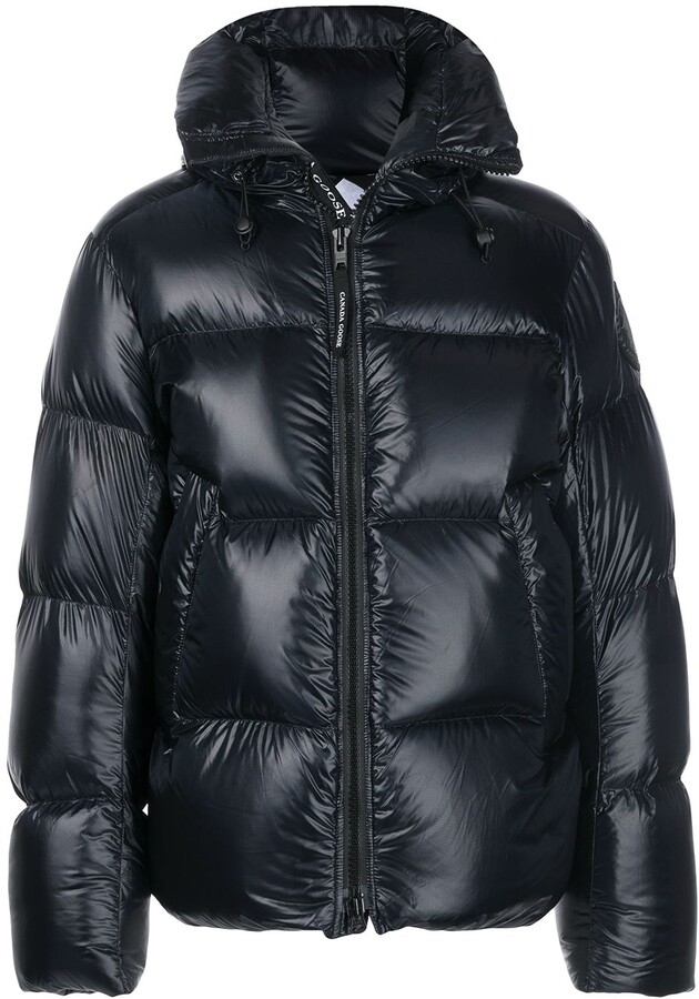 Canada Goose Crofton Black Label puffer jacket - ShopStyle