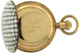 Thumbnail for your product : Tiffany & Co. 18K Gold Pearl Diamond Triple Signed Open Face Pocket 35mm Watch