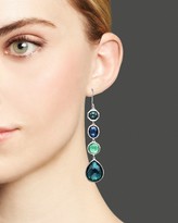 Thumbnail for your product : Ippolita Rock Candy Sterling Silver 4 Stone Drop Earrings in Neptune