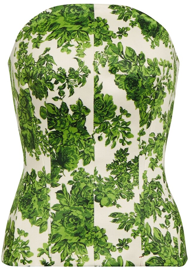 Floral Bustier Top | Shop the world's largest collection of 