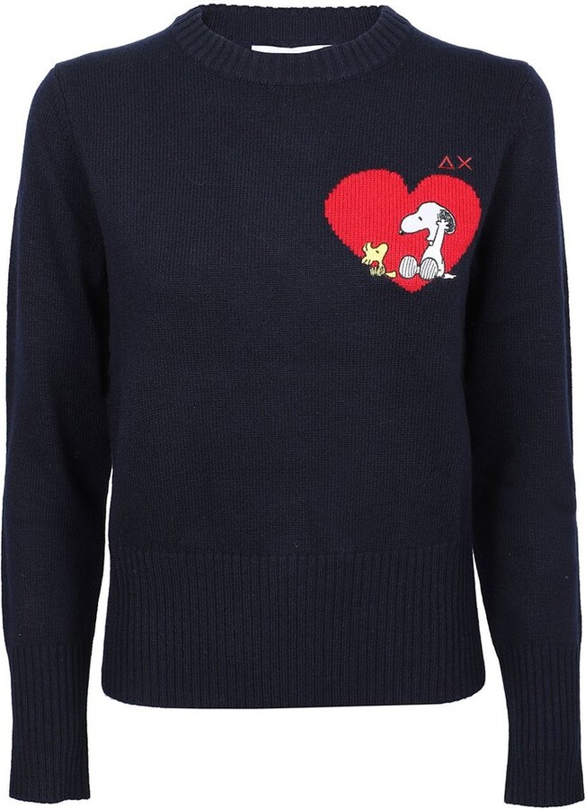 Sun 68 Peanuts Intarsia Knitwear