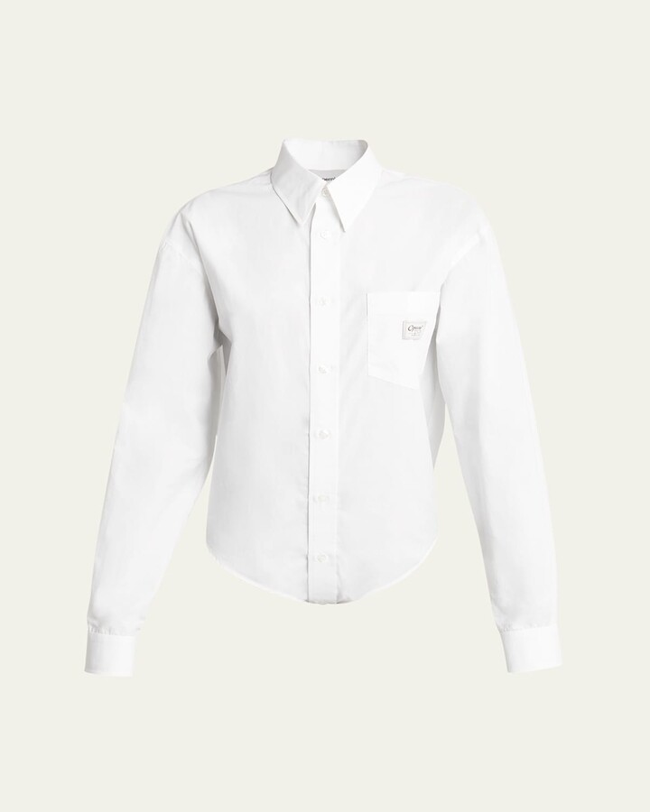 Coperni Bodysuit Poplin Shirt