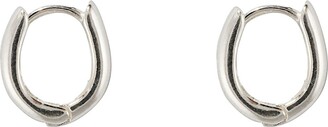 verte - 925 Silver Ellipse Earring