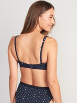 Thumbnail for your product : Old Navy Supima® Cotton-Blend Plunge Bralette Top for Women