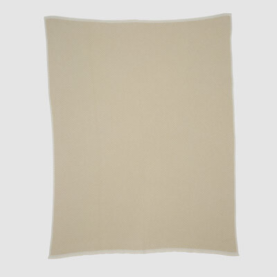 In2Green Cotton Sustainable Knit Geometric Throw Blanket - Checkerboard