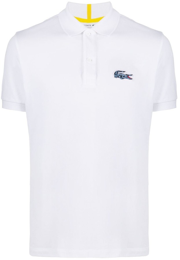 lacoste white polo shirt sale