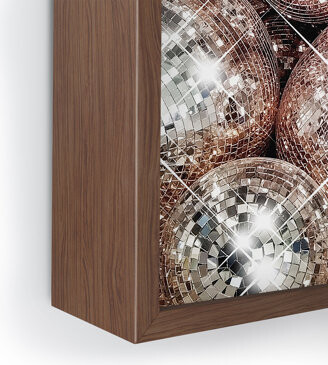 Dagmar Pels Disco Balls I Framed Mini Art Print