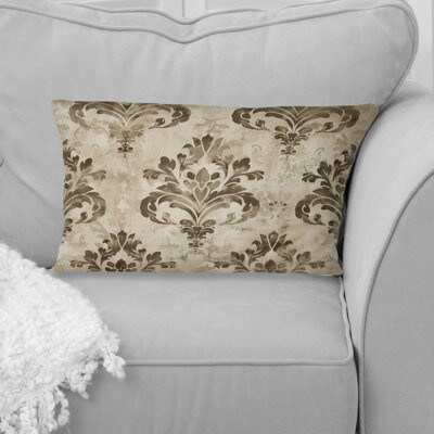 Damask Glam Patten I - Glam Lumbar Pillow