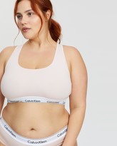 Thumbnail for your product : Calvin Klein Women's Pink Crop Tops - Modern Cotton Plus Bralette - Size 1X at The Iconic