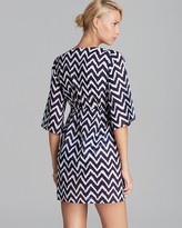 Thumbnail for your product : Milly Zig Zag Ava Cover Up Tunic