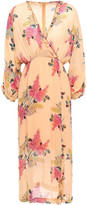 Thumbnail for your product : By Ti Mo Wrap-effect Floral-print Crepe Midi Dress